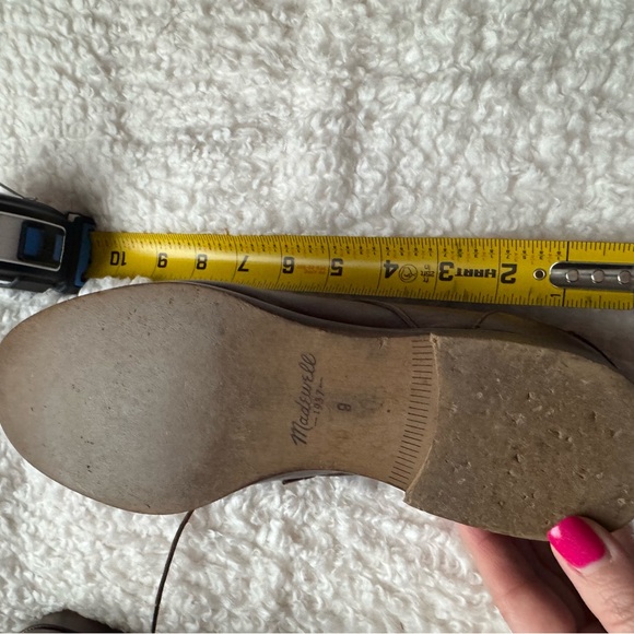 Madewell English Saddle Brown Leather Cap Toe Lace-Up Oxfords – Women’s (Size 9) - Picture 11 of 13